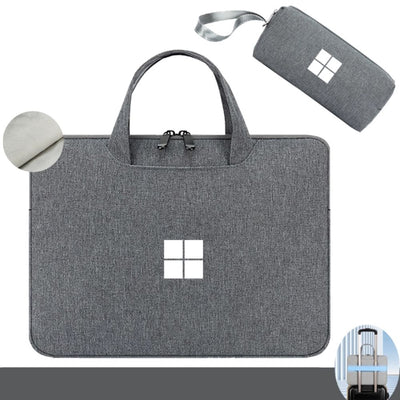Microsoft Surface Laptop 13"/ 13.8"/15" Business Plush Shockproof Carry Sleeve / Protective Bag With Power Bank Bag - i-Station Mobile Phone & Electronic Device Repair and Accessories