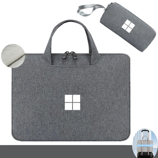 Microsoft Surface Laptop 13"/ 13.8"/15" Business Plush Shockproof Carry Sleeve / Protective Bag With Power Bank Bag