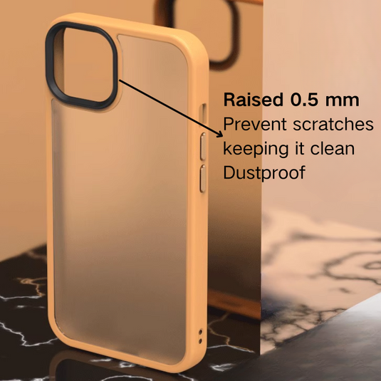 Apple iPhone 11/Pro/Pro Max Translucent PC + TPU Shockproof Silicone Essentials Series Case