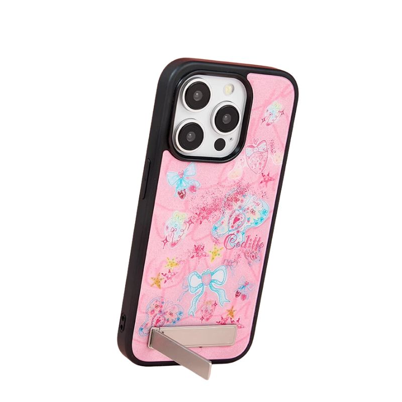 Load image into Gallery viewer, [Built-in Stand] Apple iPhone 15/Plus/Pro/Max - TPU Painted Dreamy Fashion-Forward Series Case
