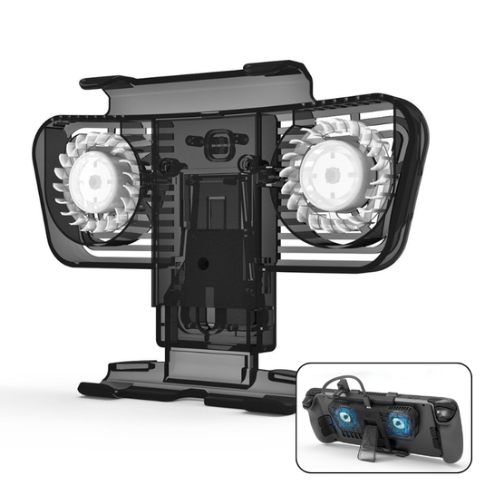[Built-in Stand] Steam Deck & OLED - Cooling Fan with Dual Type-C Adapter - i-Station Mobile Phone & Electronic Device Repair and Accessories