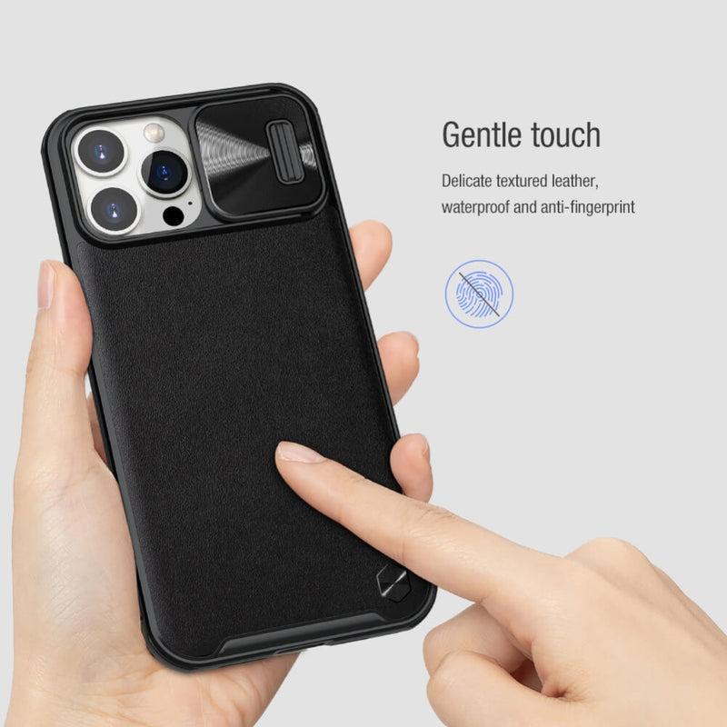 Load image into Gallery viewer, Apple iPhone 13/Pro/Max - Nillkin CamShield Leather Cover Case
