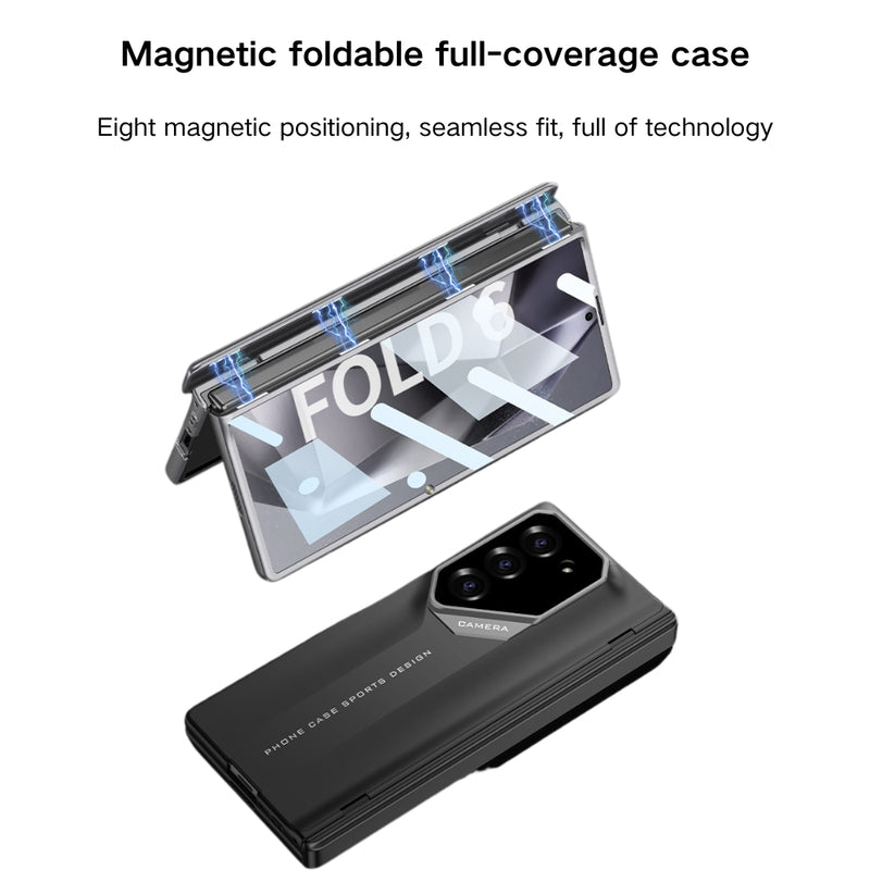 Load image into Gallery viewer, Samsung Galaxy Z Fold 6(SM-F956) - PC Material Matte Magnetic Protective Case
