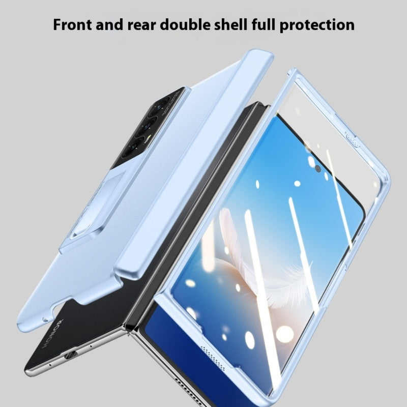 Load image into Gallery viewer, Honor Magic Vs/Vs2 - Electroplated Frame Side Wrap Stand Shockproof Protective Case
