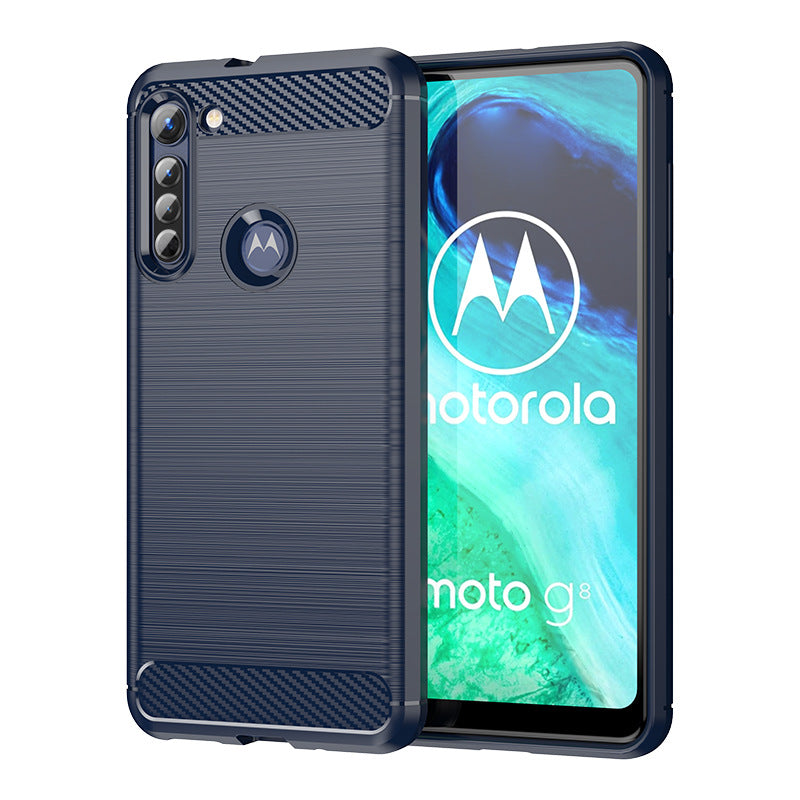 Load image into Gallery viewer, Motorola Moto G8/G8 Play/G8 Power/G8 Plus/G8 Power Lite - Shield Shockproof Rugged Heavy Duty Case With 2PC Tempered Glass Screen Protector
