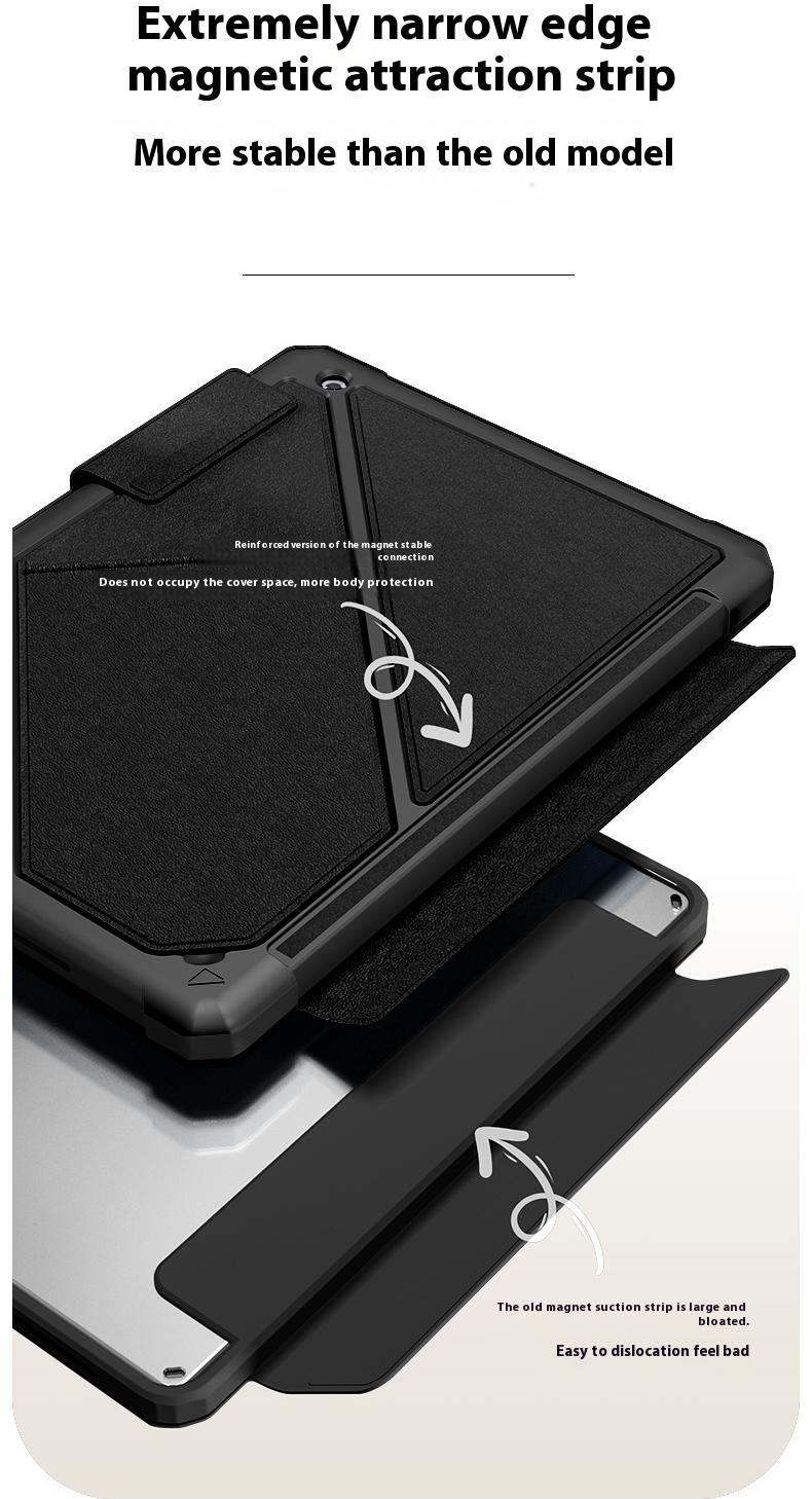 Load image into Gallery viewer, [With Pen Slot] Apple iPad 10.2&quot; 7th/8th/9th (2019/2020/2021) - Full Coverage Shockproof Air Cushion Magnetic Case
