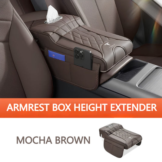 Tesla Car Multi-Functional Leather Armrest Box Heightening Pad for Model Y, Model 3 - i-Station Mobile Phone & Electronic Device Repair and Accessories