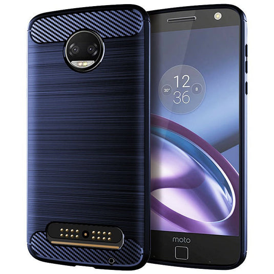 Motorola Moto Moto Z3/Z3 Force/Z3 Play - Shield Shockproof Rugged Heavy Duty Case With 2PC 9H Glass Screen Protector