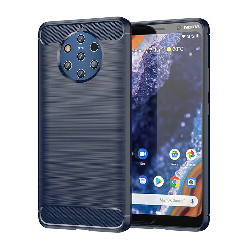 Load image into Gallery viewer, Nokia 9/9 PureView - Shield Shockproof Rugged Heavy Duty Case With 2PC 9H Tempered Glass Screen Protector
