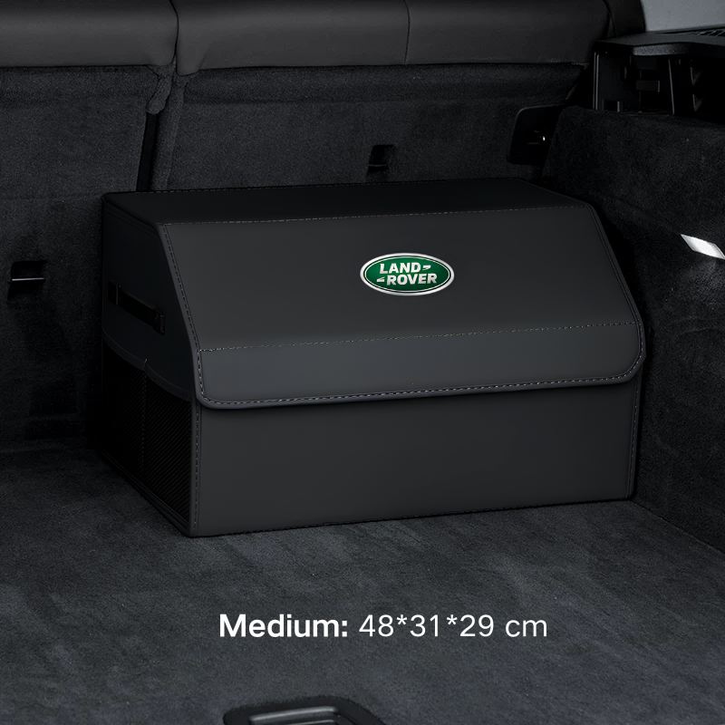 Load image into Gallery viewer, Land Rover Microfiber Leather Car Trunk Storage Box for Defender, Range Rover Sport, Evoque, Velar, Discovery 4/5, Freelander - i-Station Mobile Phone &amp; Electronic Device Repair and Accessories
