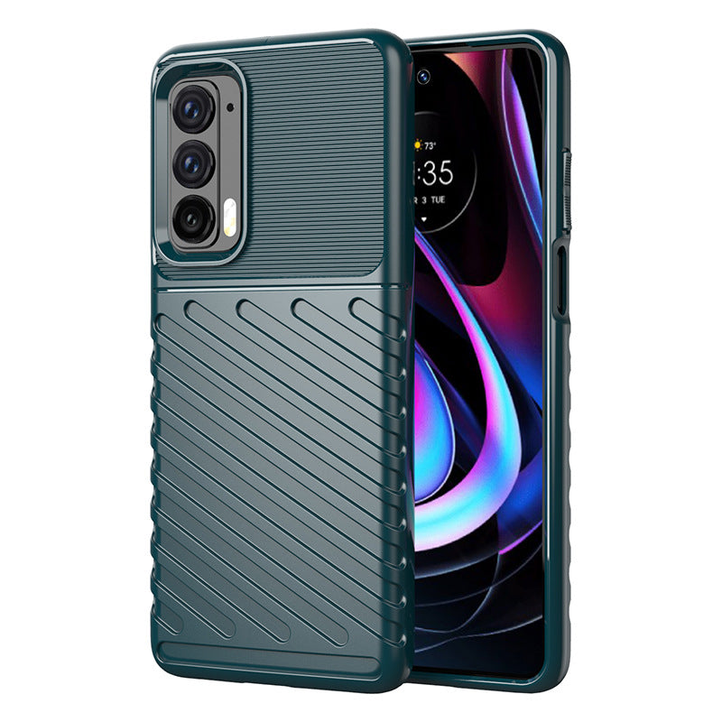 Load image into Gallery viewer, Motorola Moto Edge 2021/Edge Plus - Shield Shockproof Rugged Heavy Duty Case With 2PC 9H Glass Screen Protector
