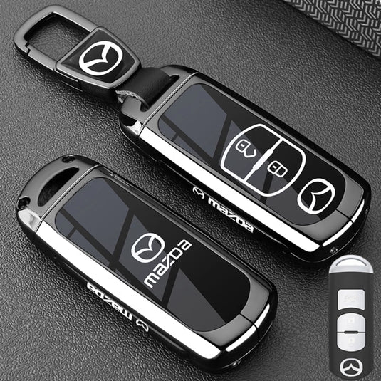 Mazda Zinc Alloy Car Key Protective Case For CX5, CX3, CX30, CX7, CX9, Mazda 2, 3, 6