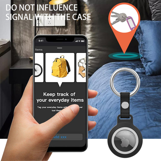 Apple AirTag Tracking Anti-Loss Waterproof Keychain Protective Case