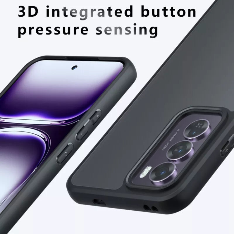 Load image into Gallery viewer, OPPO Reno12/Pro - Matte Anti-slip Shockproof Soft Rubber Cover Case
