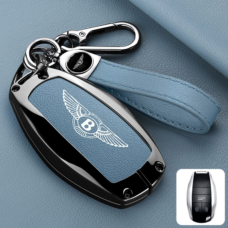 Load image into Gallery viewer, Bentley Aluminum Alloy Shockproof Car Key Case Cover for Continental, Mulsanne, Flying Spur, Bentayga - i-Station Mobile Phone &amp; Electronic Device Repair and Accessories
