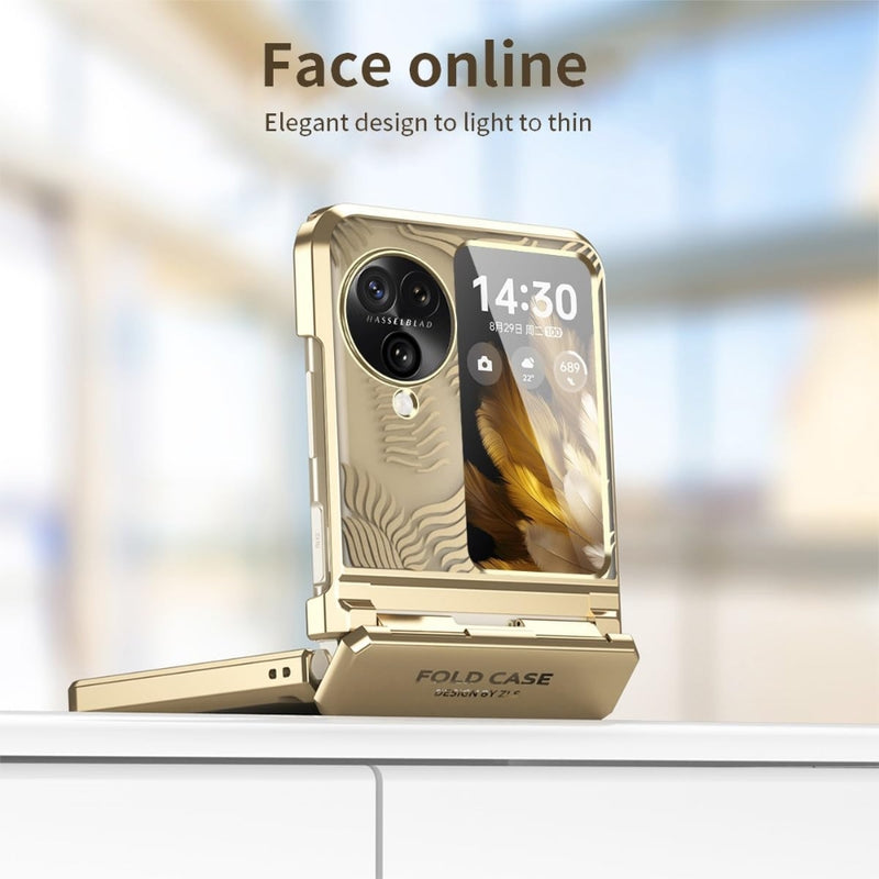 Load image into Gallery viewer, OPPO Find N2 Flip (CPH2437, PGT110) - Full Coverage Electroplated Fashion Shockproof Case
