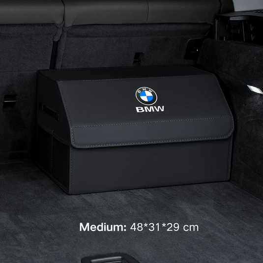 BMW Microfiber Leather Car Trunk Storage Box for X5L, X1, X3, X4, X6, X7, 1/3/5/6/7 Series, iX3, iX4, iX5 - i-Station Mobile Phone & Electronic Device Repair and Accessories