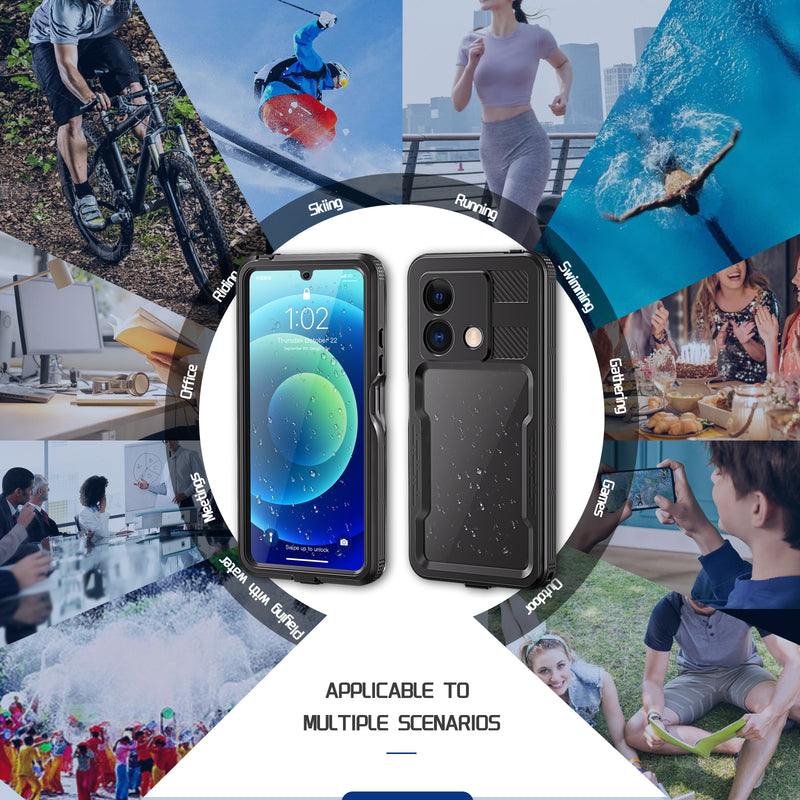 Load image into Gallery viewer, Xiaomi Redmi Note 13 5G / 13 Pro 5G - Shellbox Full Covered Waterproof Heavy Duty Tough Armor Case - i-Station
