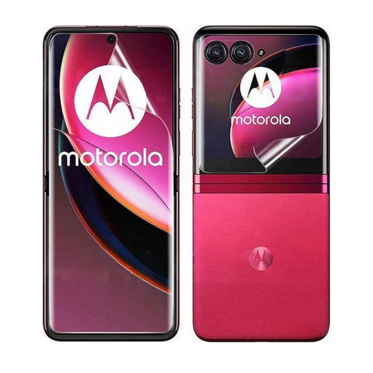 [TPU Hydrogel] Motorola Razr 50 Ultra / Razr+ 2024 - Full Covered Soft TPU Screen Protector Flim