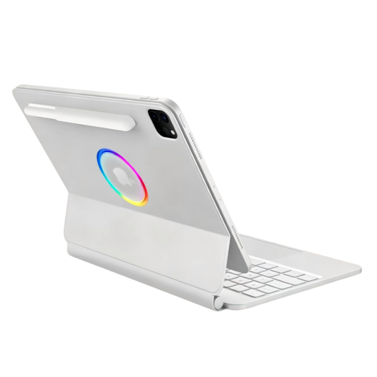Apple iPad Pro 12.9-inch 3rd/4/5/6th Gen (2018/2020/2021/2022) Wireless Bluetooth Touchpad Keyboard With RGB Backlight - i-Station Mobile Phone & Electronic Device Repair and Accessories