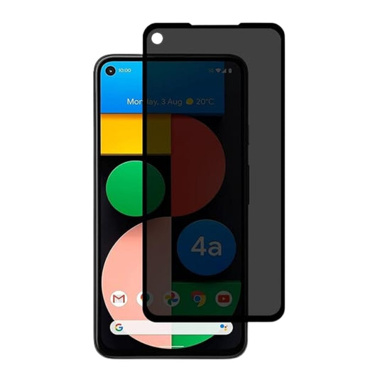 [Full Covered][Privacy] Google Pixel 4a 5G - 9H Hardness Anti-Spy Tempered Glass Screen Protector