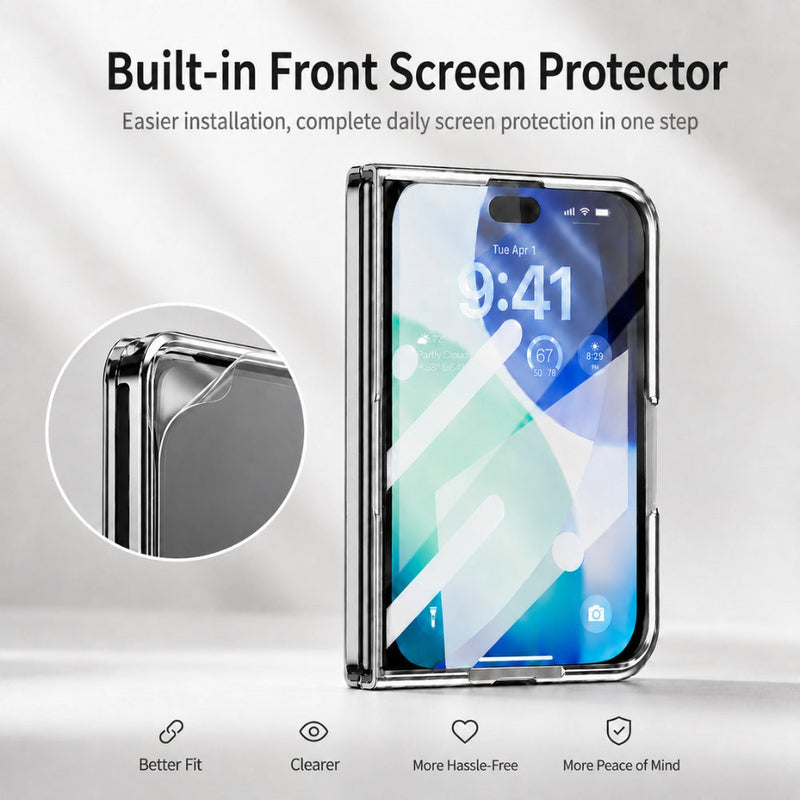 Load image into Gallery viewer, Apple iPhone Duo - Glitter Powder Magnetic Integrated Film Phone Case - Polar Tech Australia

