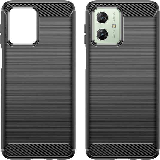 Motorola Moto G54 Power - Shield Shockproof Rugged Heavy Duty Case With 2PC Tempered Glass Screen Protector