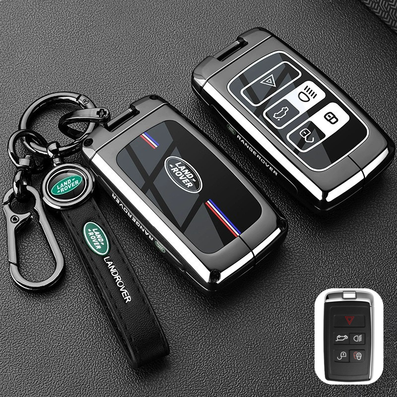 Load image into Gallery viewer, Land Rover Stylish Shockproof Car Key Fob Case Cover for Range Rover Evoque, Velar, Discovery 4/5, Sport, Defender - i-Station Mobile Phone &amp; Electronic Device Repair and Accessories
