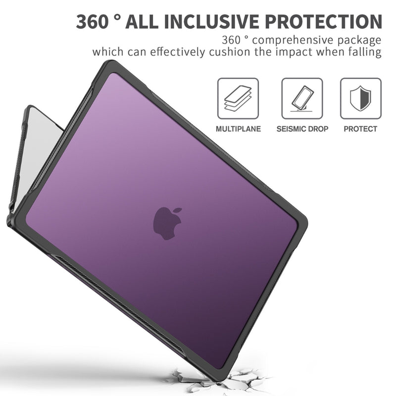 Load image into Gallery viewer, MacBook Air 15&quot; (A2941) - Full Coverage Matte Transparent Shockproof Protective Case
