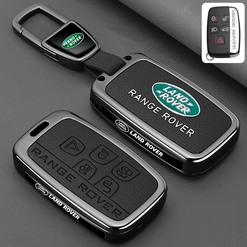 Load image into Gallery viewer, Land Rover Premium Leather Protection Car Key Fob Case Cover For Range Rover Evoque, Velar, Discovery 4/5, Sport, Defender - i-Station Mobile Phone &amp; Electronic Device Repair and Accessories
