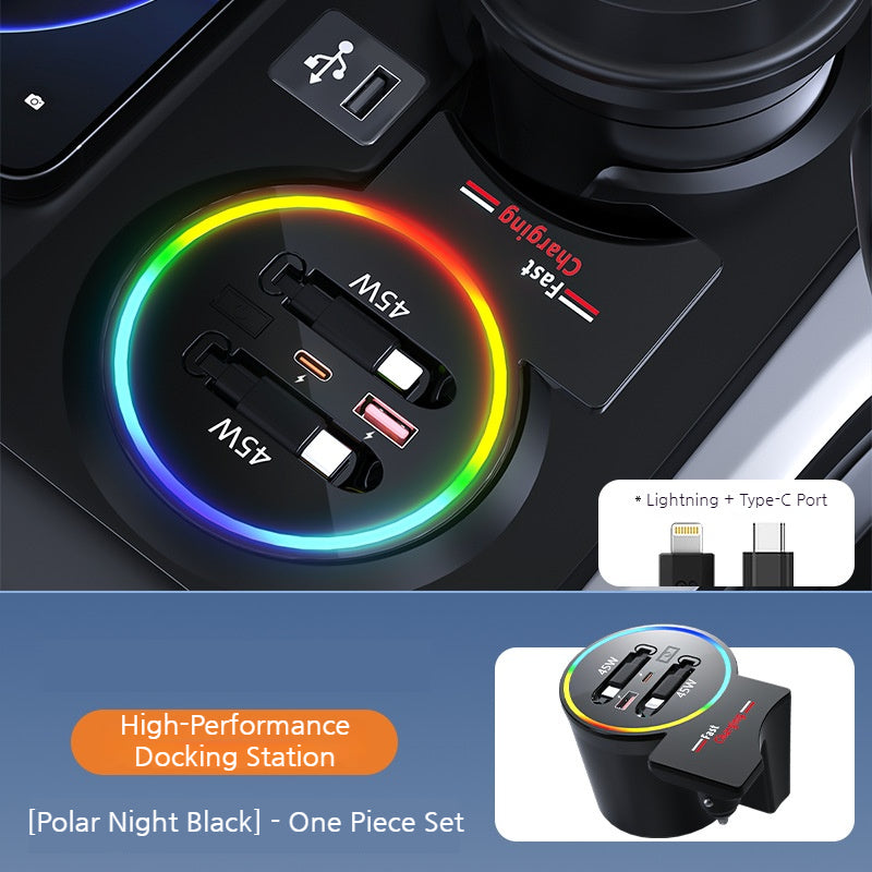 Load image into Gallery viewer, BMW X4 M (2019–2022) Car Fast Charging Hub with RGB Lighting - i-Station Mobile Phone &amp; Electronic Device Repair and Accessories
