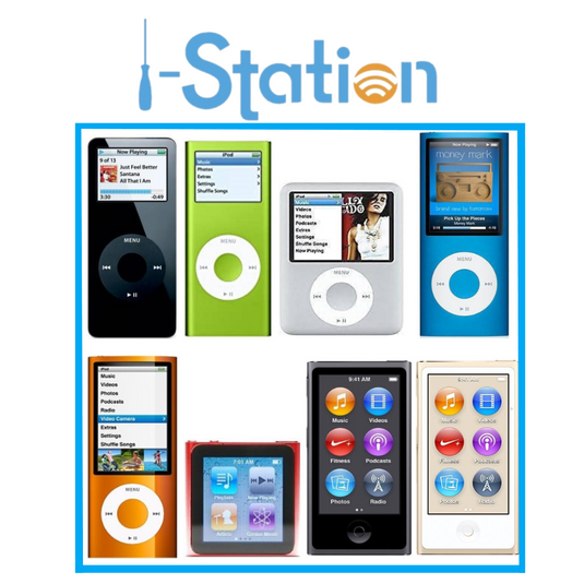 Apple iPod Nano Series (2005–2017) Repair Service - i-Station Mobile Phone & Electronic Device Repair and Accessories