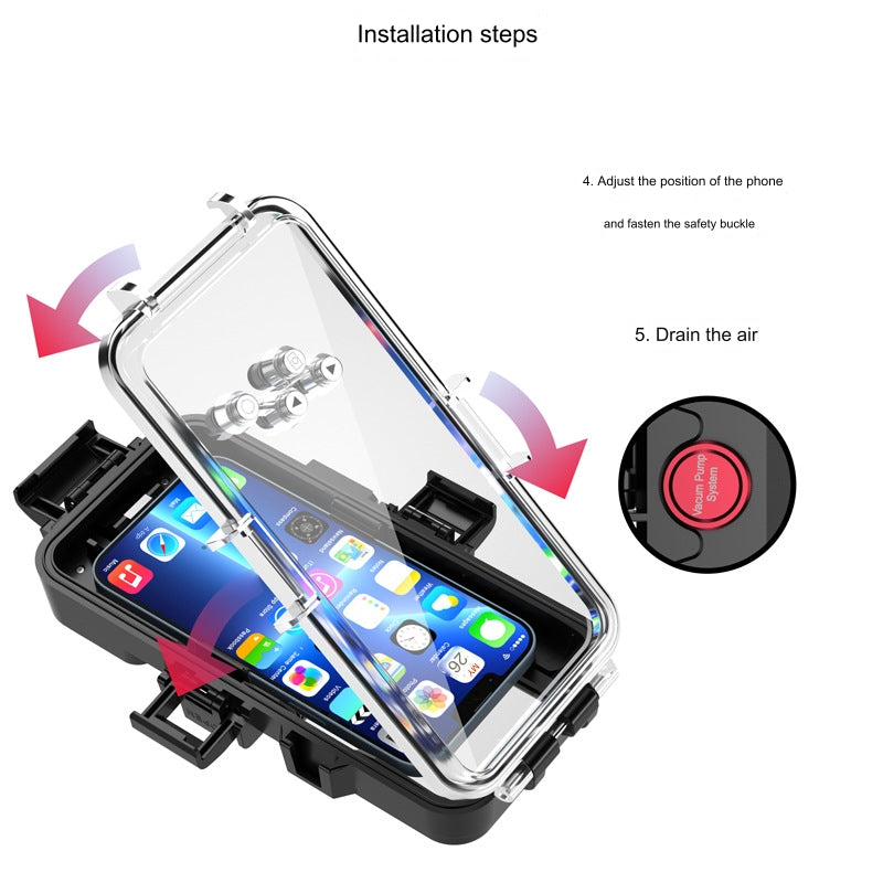 Load image into Gallery viewer, [Diving IPX8 30M/98FT Waterproof] Apple iPhone 16 / 16 Plus / 16 Pro / 16 Pro Max - Underwater Protective Lanyard Phone Case
