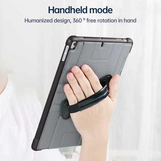 Apple iPad 10.2" 7th/8th/9th (2019/2020/2021) - Handheld 360 Degree Rotating Stand Tablet Case