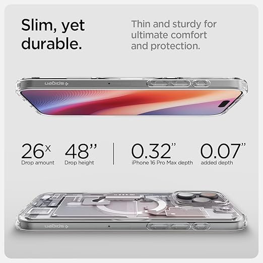 Load image into Gallery viewer, [Magsafe Compatible] Apple iPhone 16 Pro - SPIGEN Slim Protection Design Made Of Flexible TPU Bumper And Hard PC Back Cover Case
