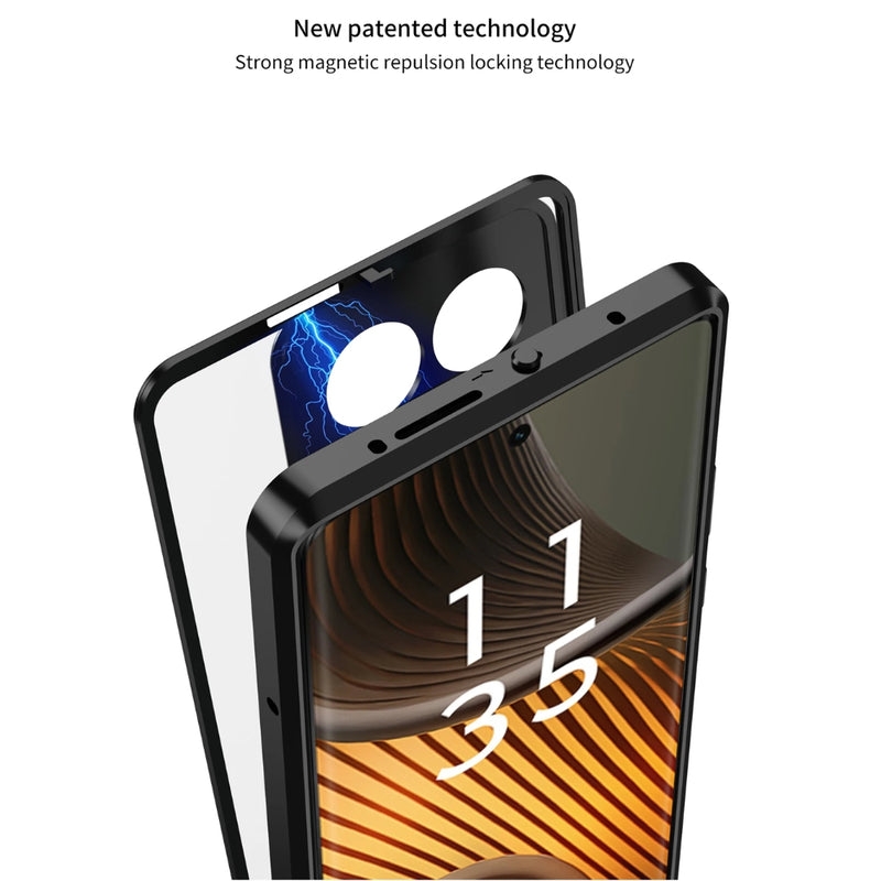 Load image into Gallery viewer, Motorola Moto X40 - Metal Frame Magnetic Shockproof Protective Case
