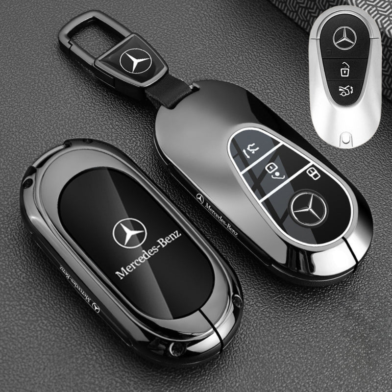 Load image into Gallery viewer, Mercedes Benz Stylish with Cool Shockproof Car Key Protective Case For Benz A, C, E, S, G-Class, GLA, GLB, GLC, GLE, GLS
