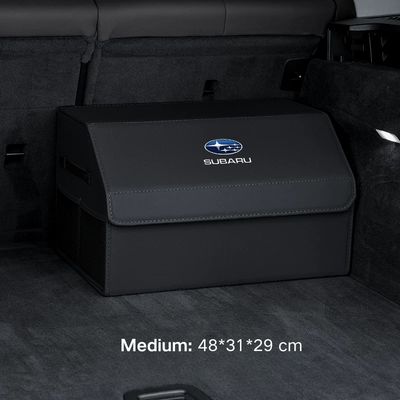 Subaru Microfiber Leather Car Trunk Storage Box for Outback, Forester, Impreza, WRX, XV, Crosstrek, Ascent, Legacy, STI - i-Station Mobile Phone & Electronic Device Repair and Accessories
