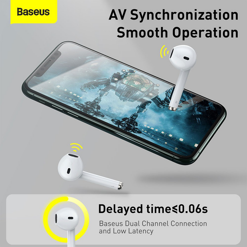 Load image into Gallery viewer, Baseus Encok True Wireless Earphones W04 (Upgrade Version)
