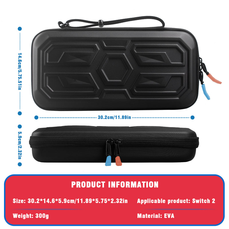 Load image into Gallery viewer, Nintendo Switch 2 (2025) All-in-one Multi-level Portable Hard Shell Storage Case
