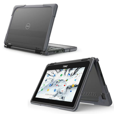 Dell Chromebook 11 11.6‘’ (3100/3110) Matte Transparent Cooling Stand and Shockproof Case - i-Station Mobile Phone & Electronic Device Repair and Accessories