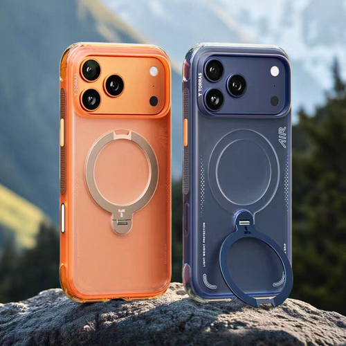 [Magsafe Compatible] Apple iPhone 17 Pro/Pro Max TORRAS Airbag Full-Body Shockproof Stand Case