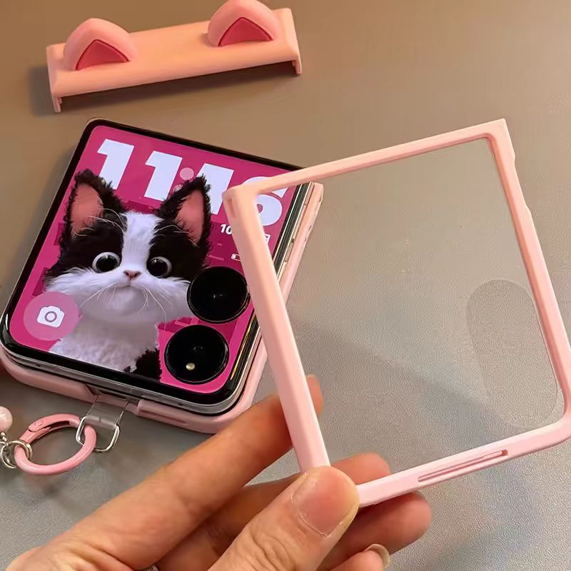 Load image into Gallery viewer, Xiaomi Mix Flip Cartoon Shell Film Integrated Anti-drop Fashion-Forward Series Case
