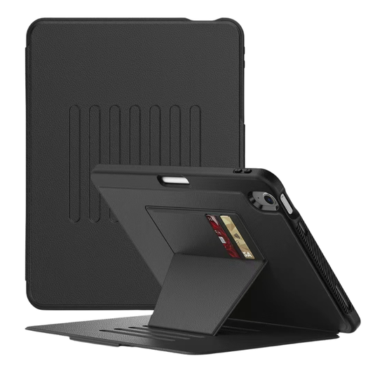 [With Card Slot] Apple iPad Air 13-inch M2/M3/M4 (2024/2025/2026) Stand Full-protection Shockproof Case With Pen Slot - i-Station Mobile Phone & Electronic Device Repair and Accessories