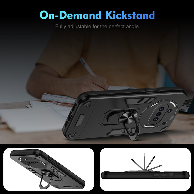 Load image into Gallery viewer, [Built-in Metal Kickstand] Nothing Phone (3a)/Pro Full-Cover Shockproof Protective Case - i-Station Mobile Phone &amp; Electronic Device Repair and Accessories
