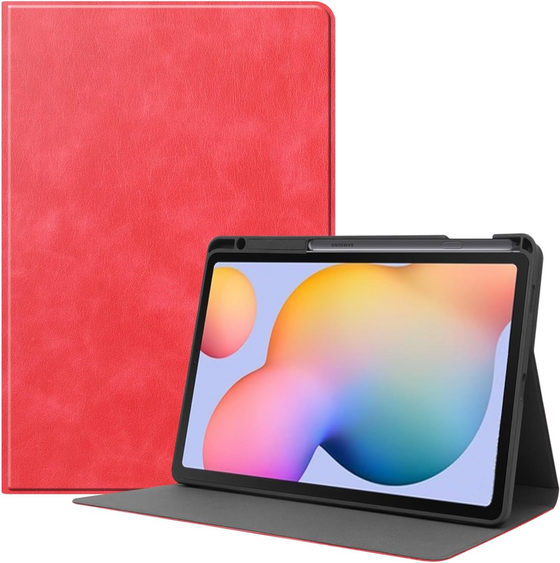 Load image into Gallery viewer, [With Pen Slot] Samsung Galaxy Tab S6 Lite (2020/2022/2024) 10.4&quot; - Premium PU Leather Business Filp Cover Case
