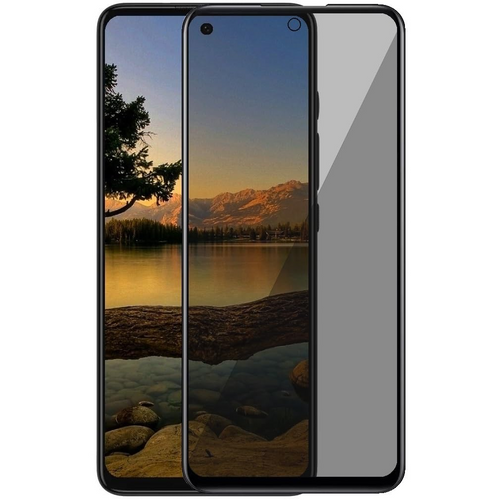 [Full Covered][Privacy] Motorola Moto G72 -  9H Hardness Anti-Spy Tempered Glass Screen Protector