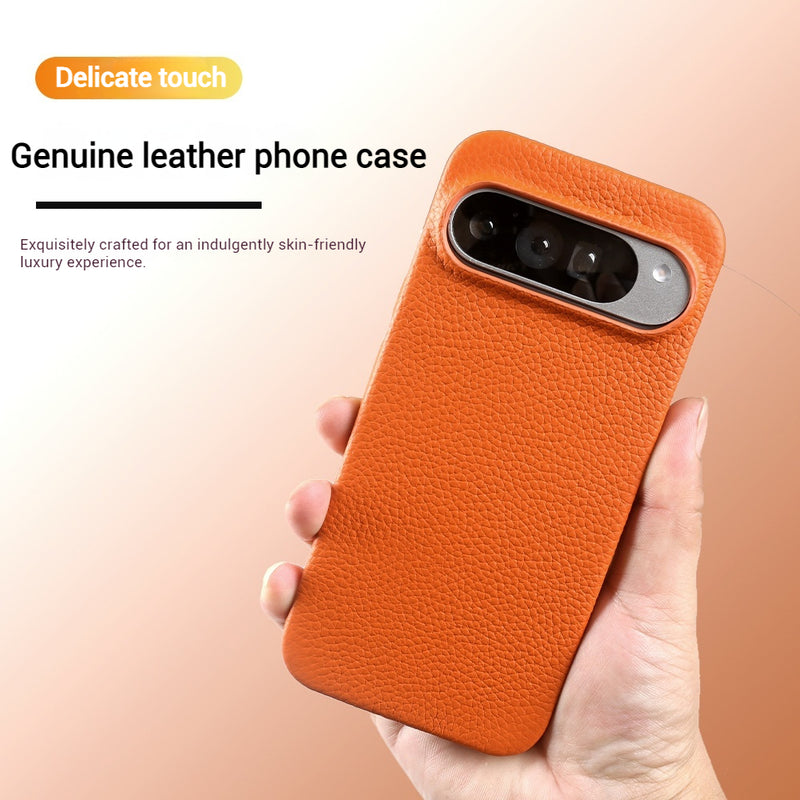 Load image into Gallery viewer, [Magsafe Compatible] Google Pixel 10 / Pro / XL - Premium Cowhide Drop Proof Genuine Leather Series Case
