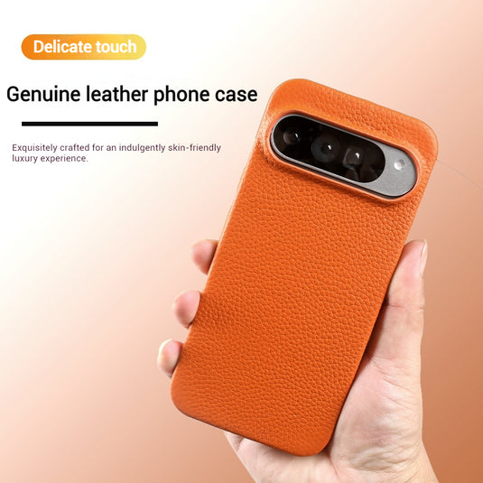 [Magsafe Compatible] Google Pixel 10 / Pro / XL - Premium Cowhide Drop Proof Genuine Leather Series Case