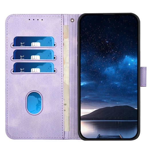 [With Lanyard][With Card Slot] Samsung Galaxy S21/Ultra/Plus/FE Matte Butterfly Print Wallet Case
